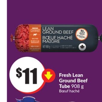 Chalo FreshCo Fresh lean ground beef tube 908 g offer