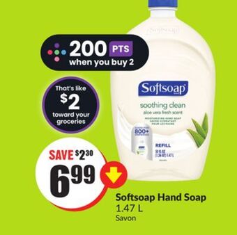 Chalo FreshCo Softsoap hand soap 1.47 l offer