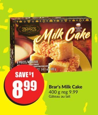 Chalo FreshCo Brar's milk cake 400 g offer