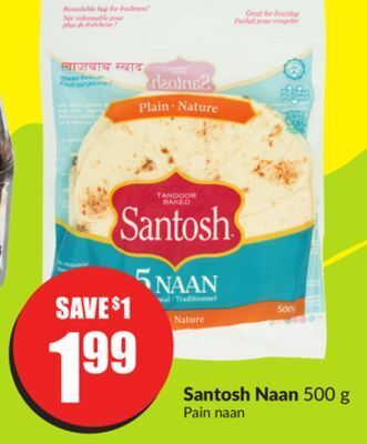 Chalo FreshCo Santosh naan 500 g offer