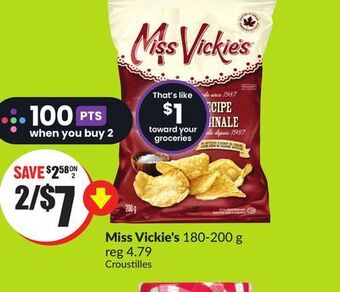 FreshCo Miss vickie's 180-200 g offer