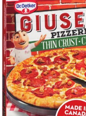 Giant Tiger Dr oetker giuseppe pizzeria frozen pizza offer