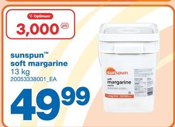 Wholesale Club Sunspun™ soft margarine, 13 kg offer