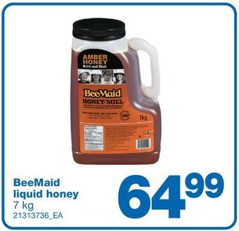 Wholesale Club Beemaid liquid honey, 7 kg offer
