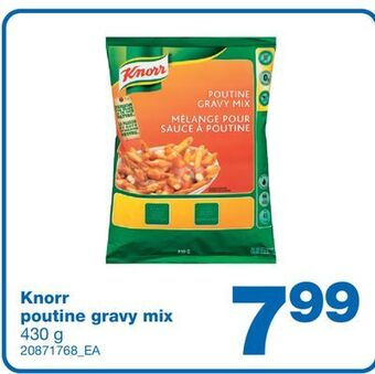 Wholesale Club Knorr poutine gravy mix, 430 g offer
