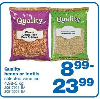 Wholesale Club Quality beans or lentils, 4.98-5 kg offer