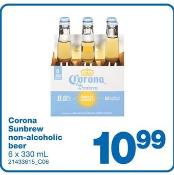 Wholesale Club Sunbrew non-alcoholic beer offer