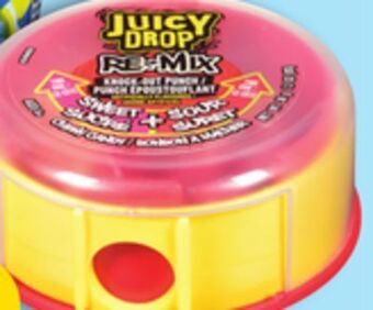 Giant Tiger Juicy drop re-mix candy offer