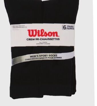 Giant Tiger Men's crew socks offer