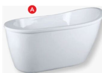 RONA Ove decors makayla freestanding bathtub offer