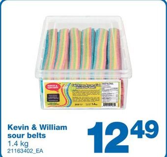 Wholesale Club Sour belts, 1.4 kg offer
