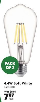 Home Hardware 4.4w soft white offer