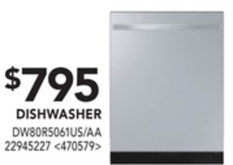 RONA Samsung dishwasher offer