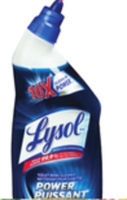 Giant Tiger Lysol toilet bowl cleaner offer