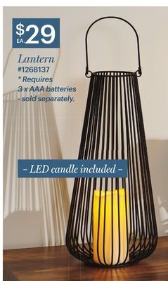 Giant Tiger Lantern offer