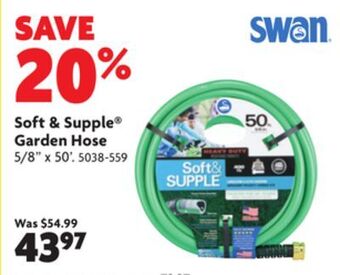 Home Hardware Soft & supple® garden hose offer