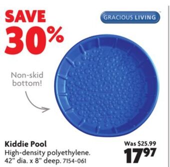 Home Hardware Kiddie pool offer
