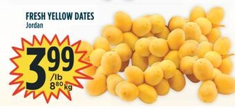 Marché Adonis Fresh yellow dates offer