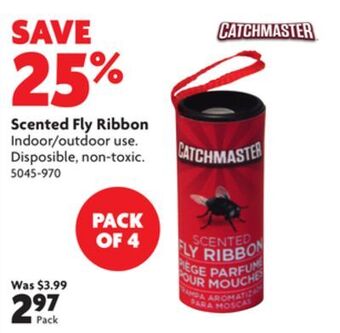 Home Hardware Scented fly ribbon offer