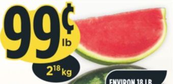 Marché Adonis Cut watermelon offer