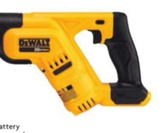 Home Hardware 20v cordless reciprocating saw** offer