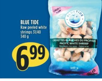 Marché Adonis Blue tide raw peeled white shrimps 31/40 offer