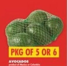No Frills AVOCADOS offer
