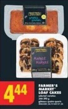 No Frills FARMER'S MARKET LOAF CAKES offer