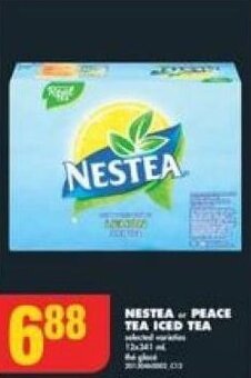 No Frills NESTEA or PEACE TEA ICED TEA offer