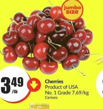 FreshCo Cherries offer