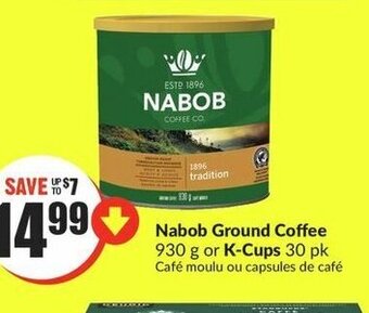 FreshCo Nabob Ground Coffee 930 g or K-Cups 30 pk offer