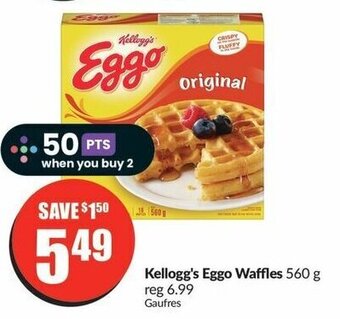 FreshCo Kellogg's Eggo Waffles 560 g offer