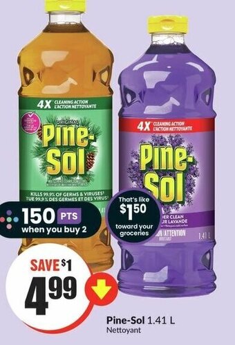 FreshCo Pine-Sol 1.41 L offer