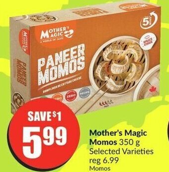 FreshCo Mother's Magic Momos 350 g offer