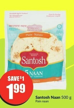 FreshCo Santosh Naan 500 g offer