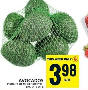 Food Basics AVOCADOS offer
