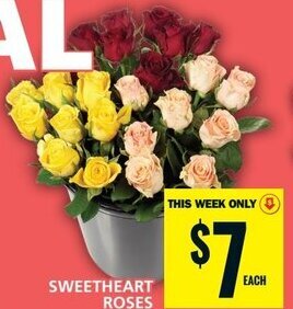 Food Basics SWEETHEART ROSES offer