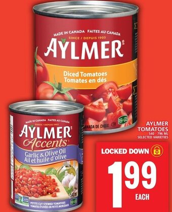 Food Basics AYLMER TOMATOES offer