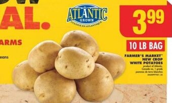 No Frills FARMER'S MARKET NEW CROP WHITE POTATOES offer