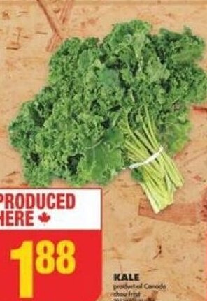 No Frills KALE offer