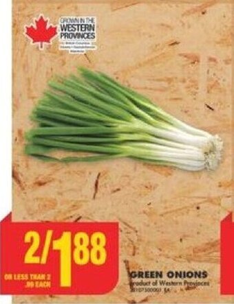 No Frills GREEN ONIONS offer