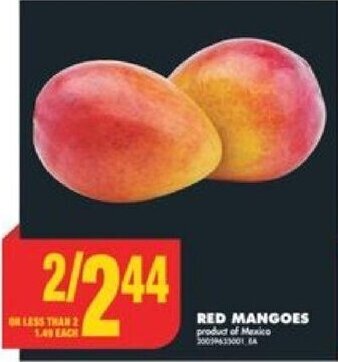 No Frills RED MANGOES offer