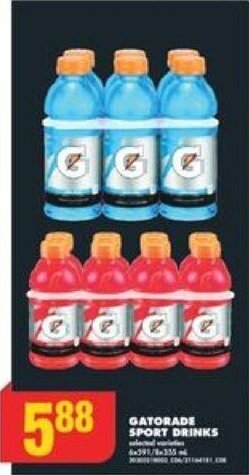 No Frills GATORADE SPORT DRINKS, offer