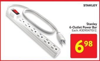 Walmart Stanley 6-Outlet Power Bar offer