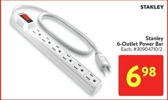 Walmart Stanley 6 - Outlet Power Bar offer