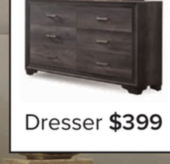 Leon's Sophie 6 drawer dresser - weathered grey offer