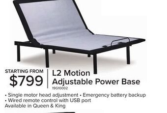 Leon's L2 motion queen adjustable base offer