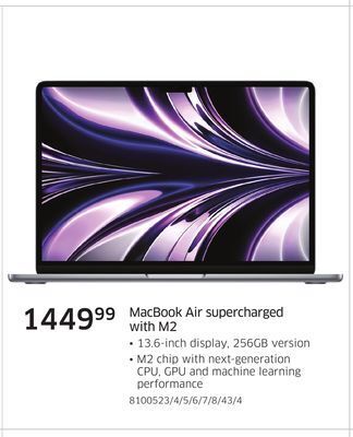 The Source Apple macbook air supercharged with m2 offer
