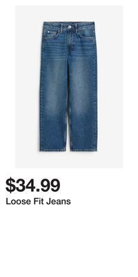 H&M Loose fit jeans offer