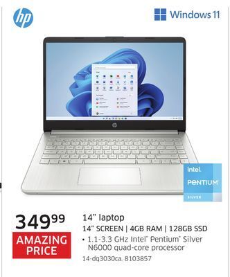 The Source Hp 14 laptop offer
